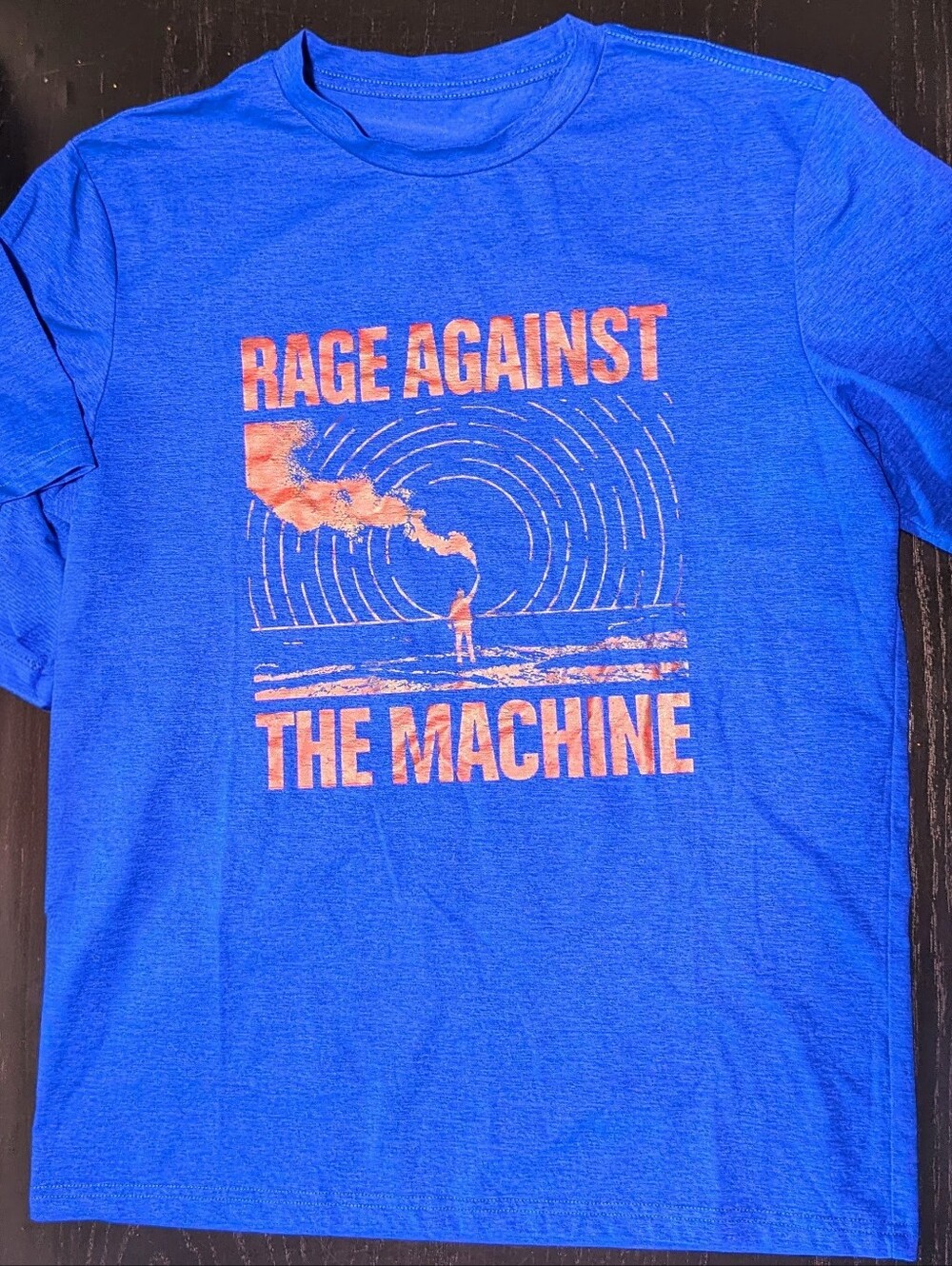 Rage Against The Machine Graphic Tee - Blue